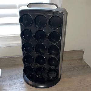 Keurig k cup holder. Space saver lazy Susan rotation. Holds 30 kcups. Great cond